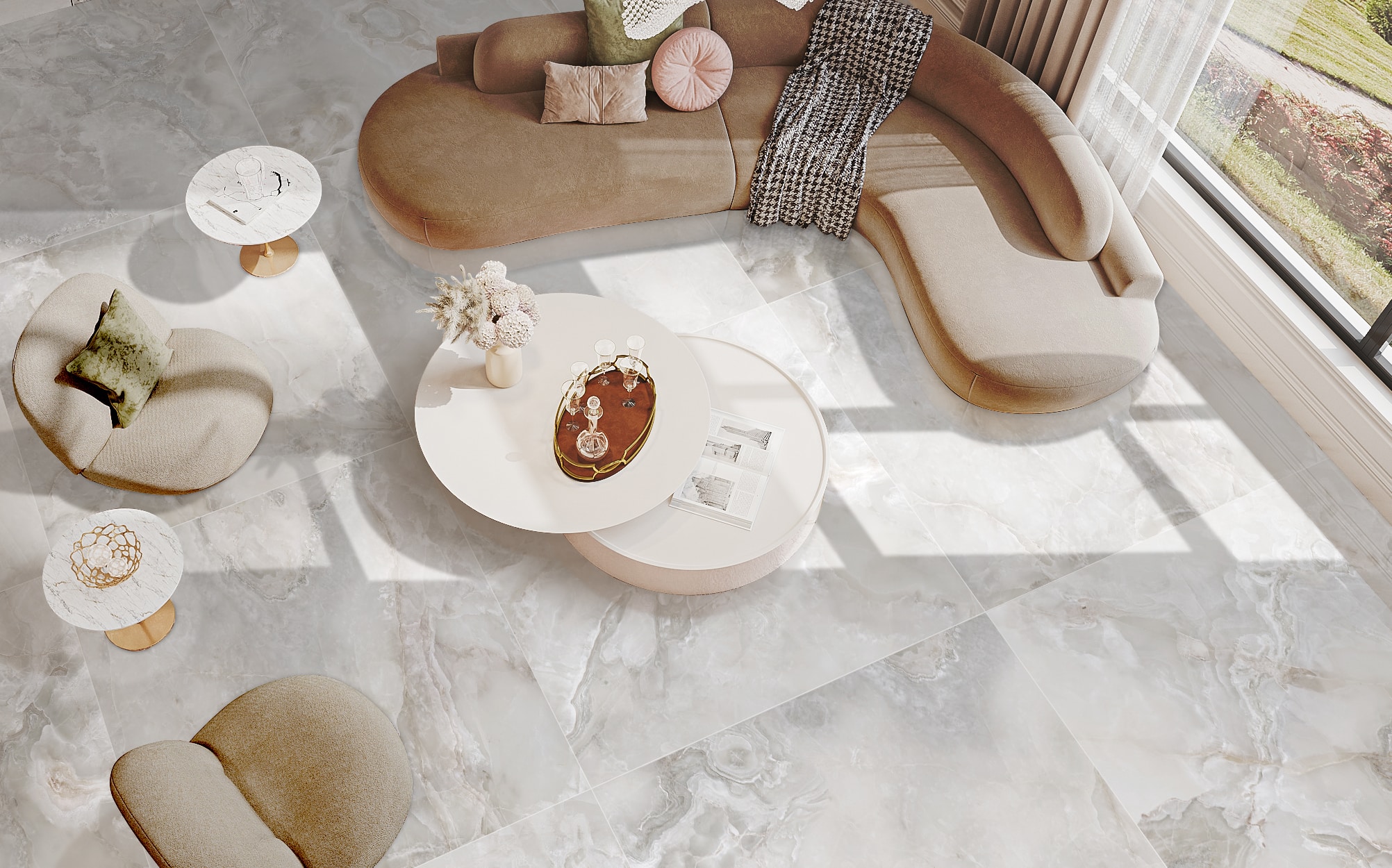Crystal White Agate 03